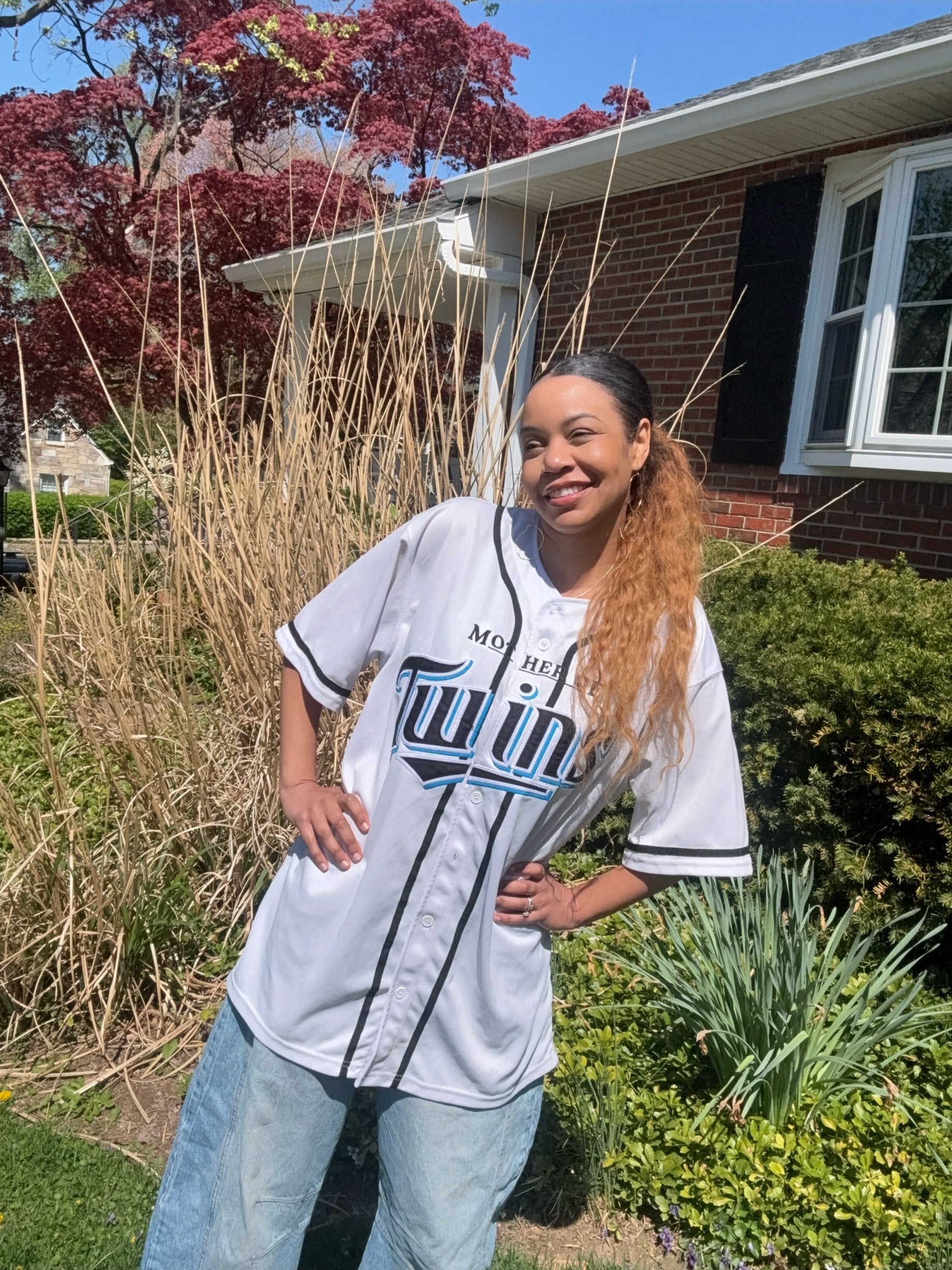 Mother of Twins Urban Baseball Jersey