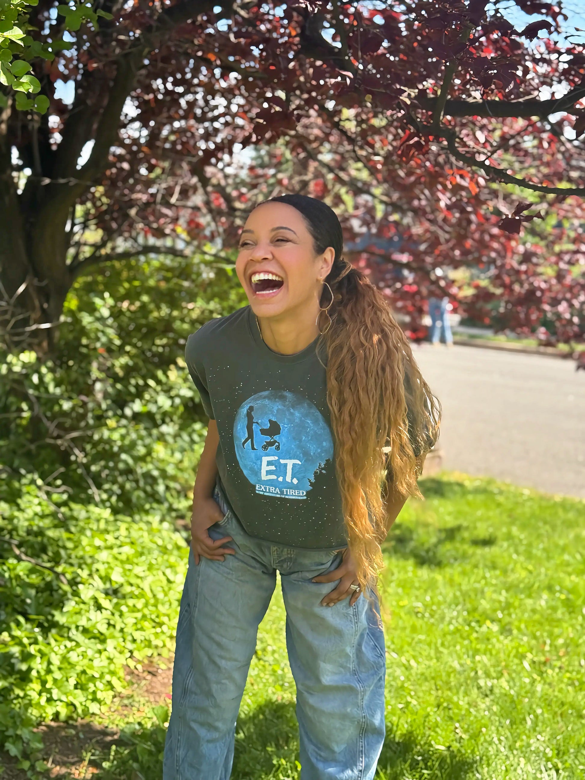 Extra Tired Crop Tee